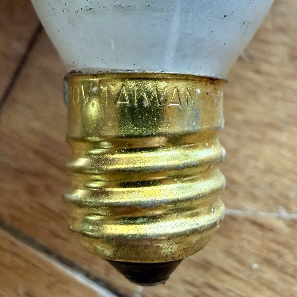 20pc VTG 50s MCM Christmas Tree C9 Incandescent Light Bulbs UNTESTED Multicolor